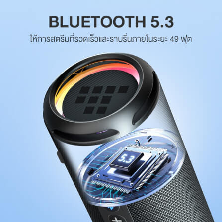 ลำโพงบลูทูธ TRONSMART T7 LITE 24W - สีดำ_8